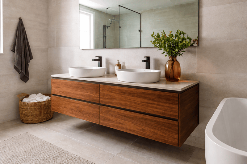 Why the Gravity Walnut Vanity Is Changing How Australians Think About Bathroom Design