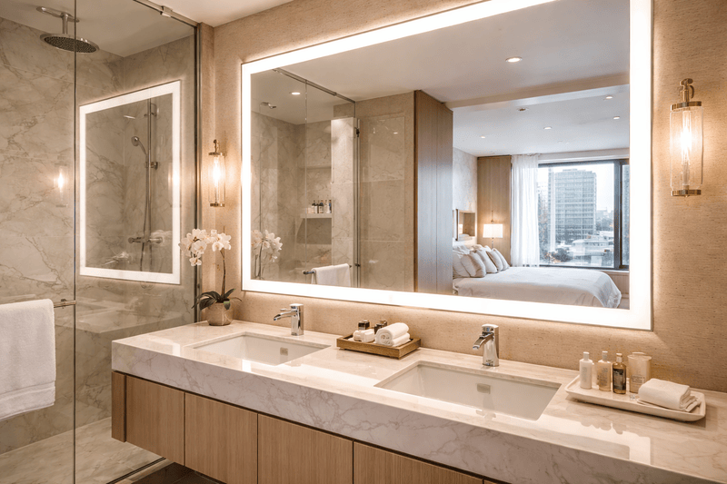 Hotel Mirror Installation: Precision, Safety, and Design in Hospitality Spaces