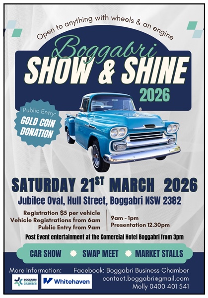 Show and Shine Boggabri