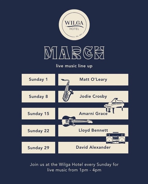 Whats On at the Wilga