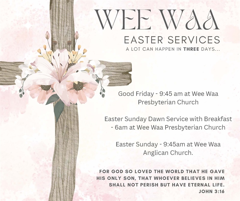 Wee Waa Easter Services
