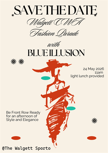 Walgett CWA Fashion Parade Blue Illusion