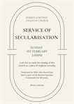 Burren Junction Anglican Church - Service of Secularisation