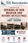 Opening of our Museum and Historic Bicycles Walk combined with an Art Show