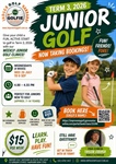 Junior Golf - Now taking Bookings