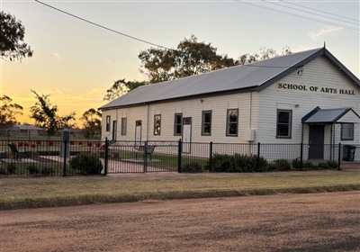 25.  School of Arts Hall
