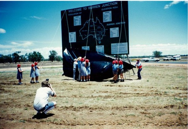 unveiling of the sign (bitumen all the way)