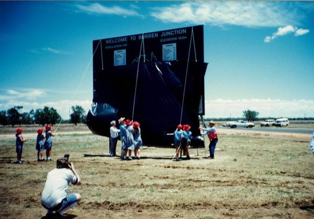 Celebrations for bitumen from Burren Junction to Walgett