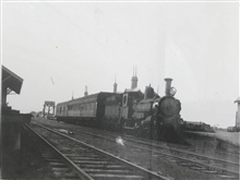 Steam Engine at the Station