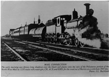 Steam Engine at Burren Junction